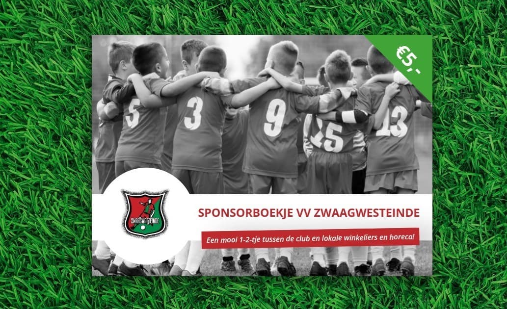 Open verkoop sponsorboekjes