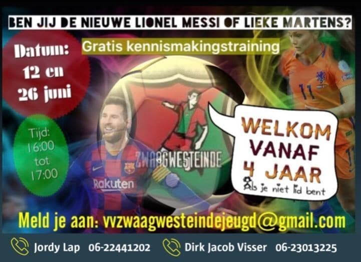 Ben jij de nieuwe Lionel Messi of Lieke Martens?
