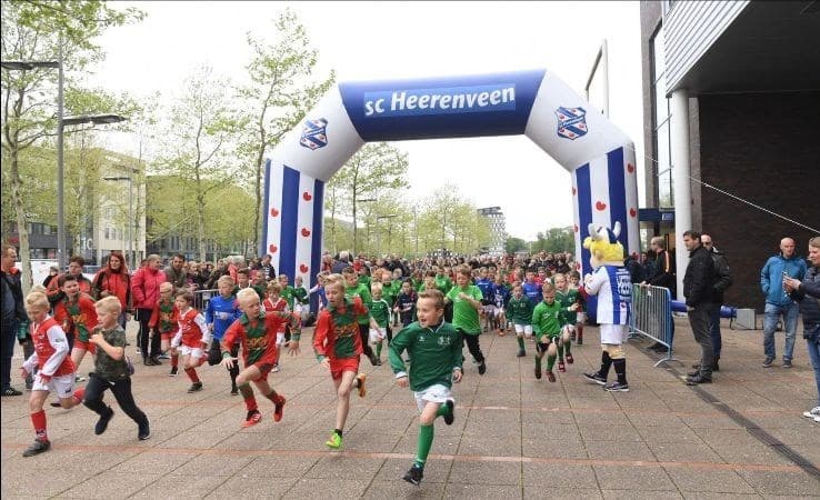 Tweede helft actieperiode sponsorloop sc Heerenveen