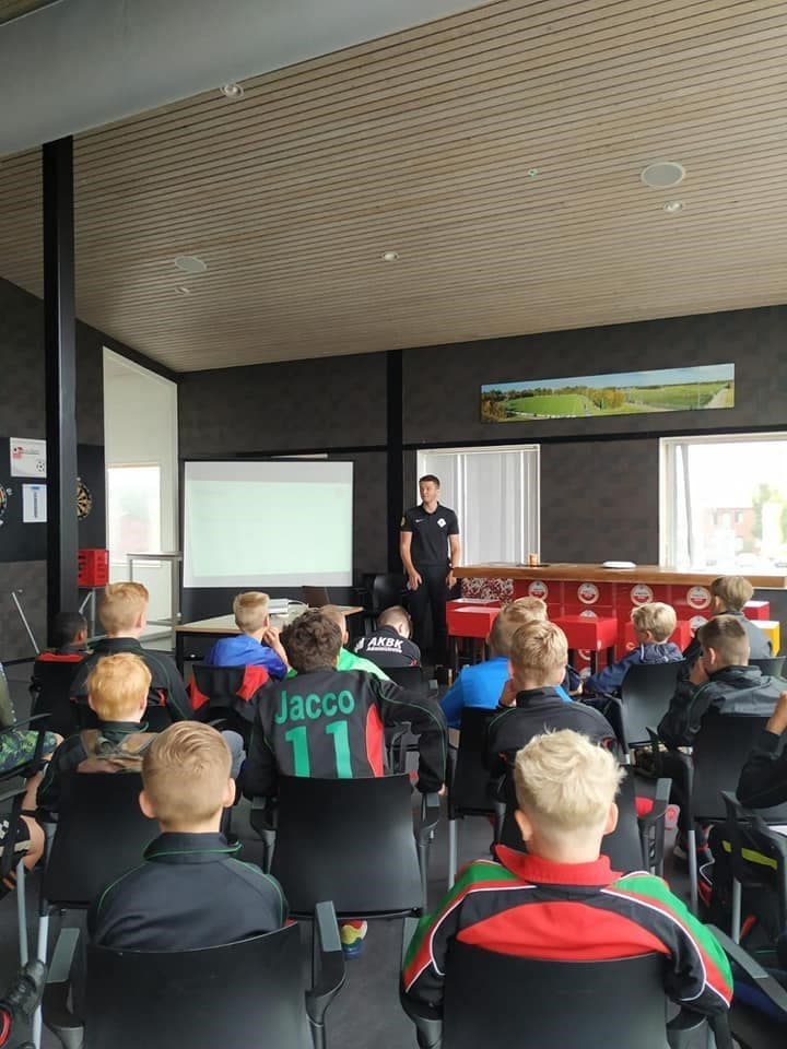 Overgang van half veld naar volledig veld